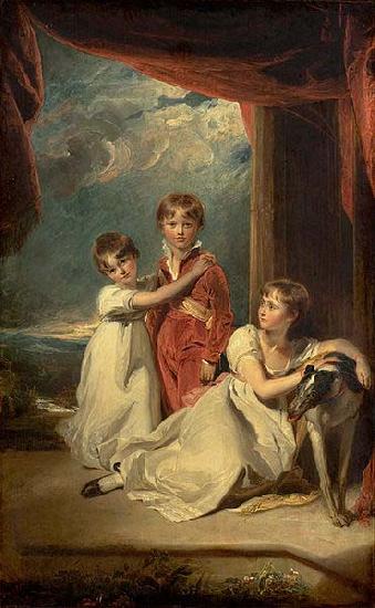Sir Thomas Lawrence The Children of Sir Samuel Fludyer oil painting image